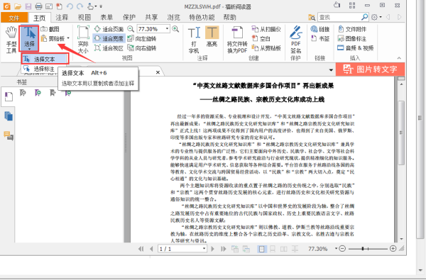 福昕pdf阅读器绿色破解版