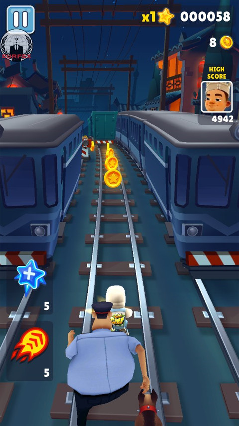 地铁跑酷变色杰克魔改版