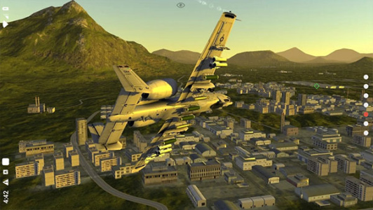 喷气式战斗机模拟器