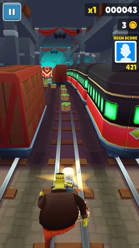 地铁跑酷荔枝定制草方块版