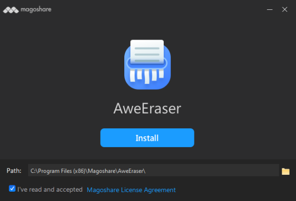 magoshare aweeraser