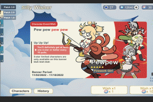 silly wisher(原神抽卡游戏)