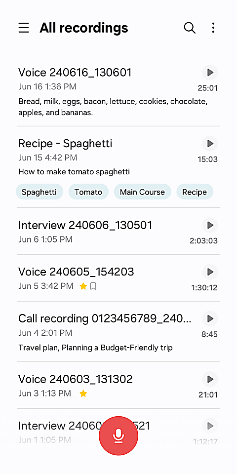 三星录音机(Samsung Voice Recorder)