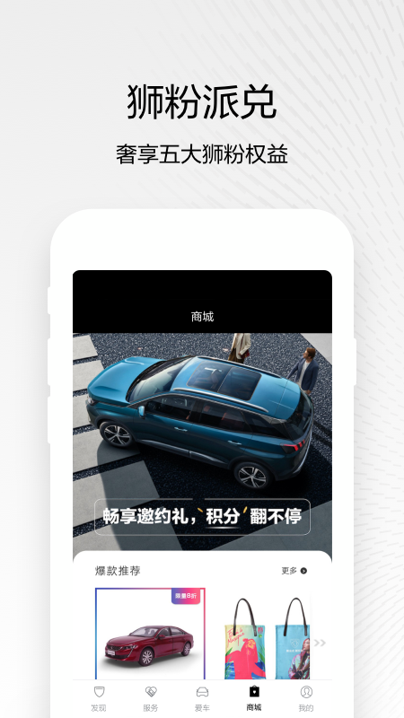 东风标致汽车服务平台