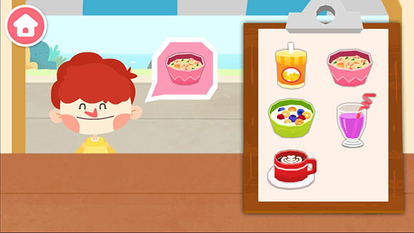 宝宝早餐车游戏