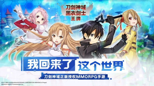 刀剑神域黑衣剑士王牌vivo版