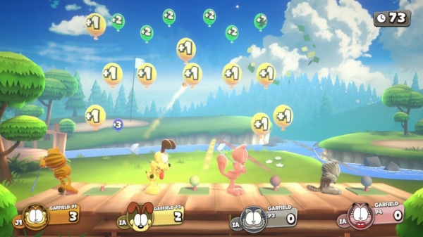 加菲猫千层面派对