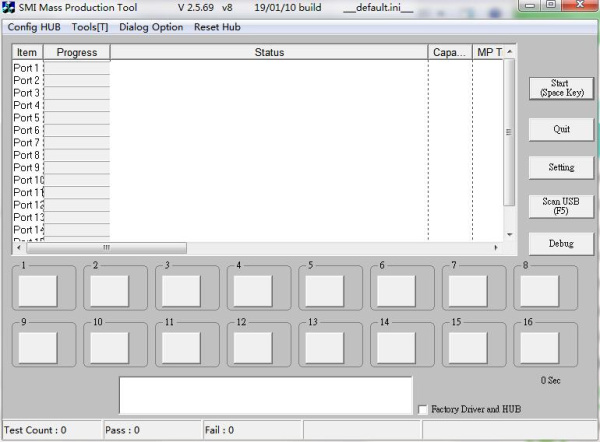 慧荣SM3268AB量产工具