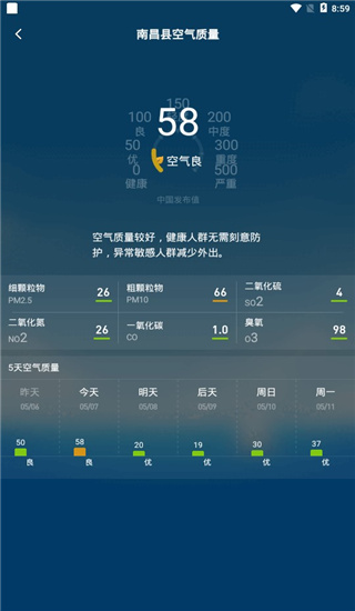诸葛天气app