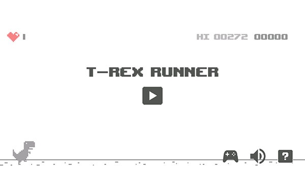 谷歌小恐龙手机版(Dino T-Rex)