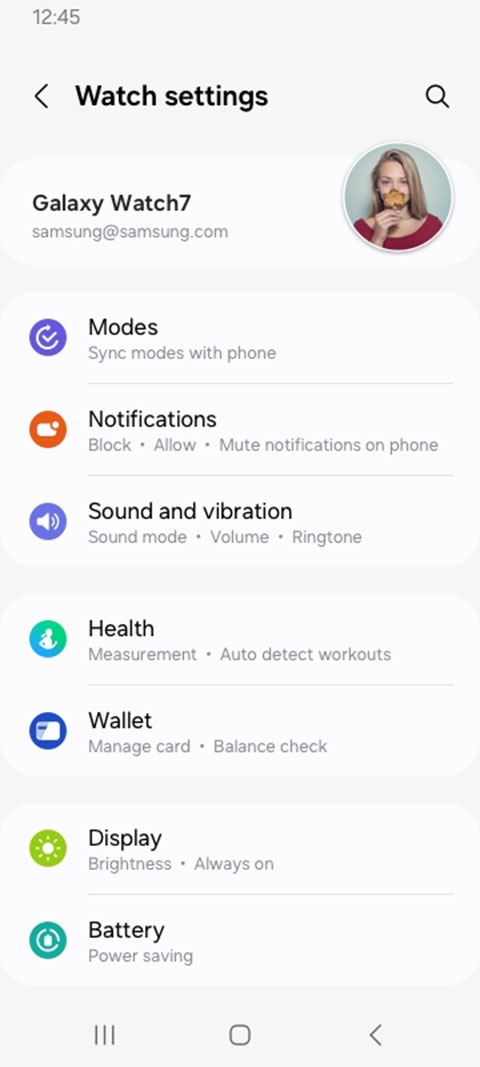 Galaxy Wearable app官方版