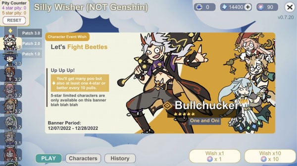 不是原神Silly Wisher最新版