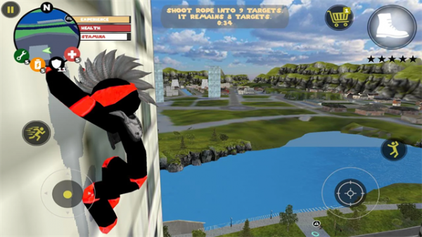 火柴人绳索英雄国际版(Stickman Rope Hero)