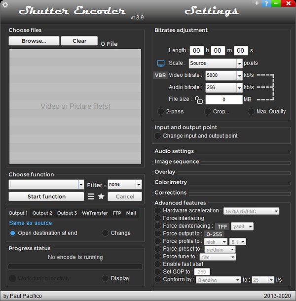 shutter encoder