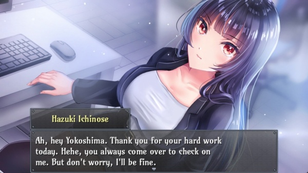 职场女友带回家