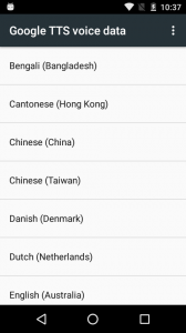 google文字转语音引擎app