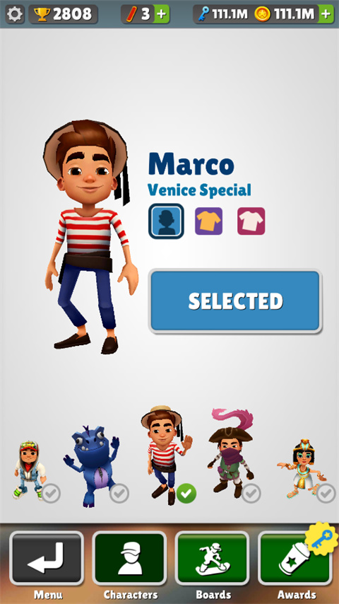 地铁跑酷盲跑版