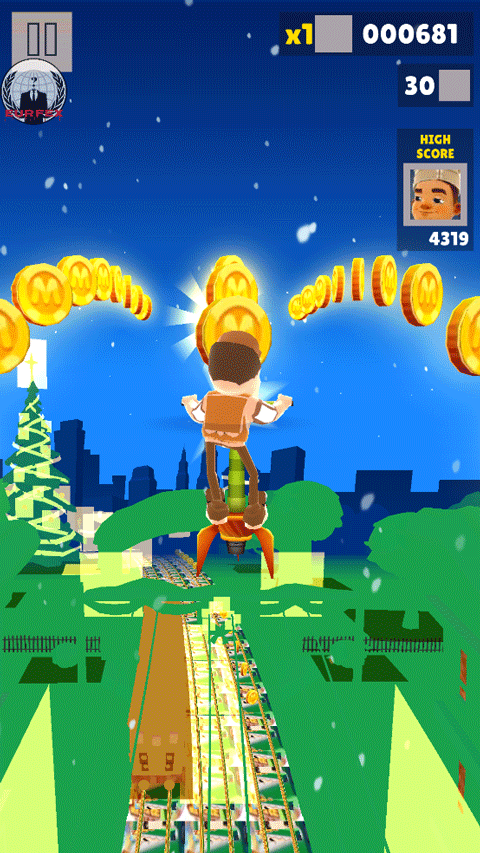 地铁跑酷迷你世界版