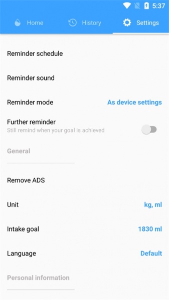 Water Reminder手机版