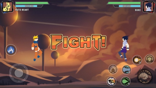 火柴人忍者格斗手游