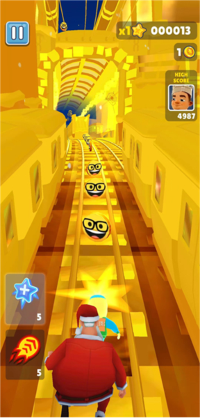 地铁跑酷阿神定制奇迹顶尖版