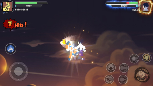 火柴人忍者格斗手游