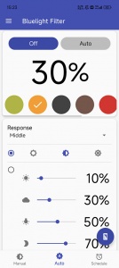 蓝色光波过滤器app