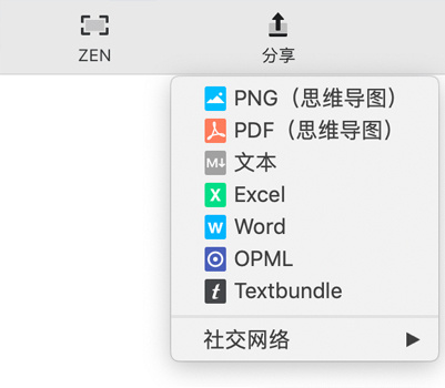 xmind思维导图