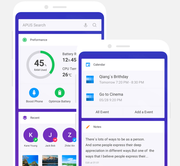 APUS桌面app