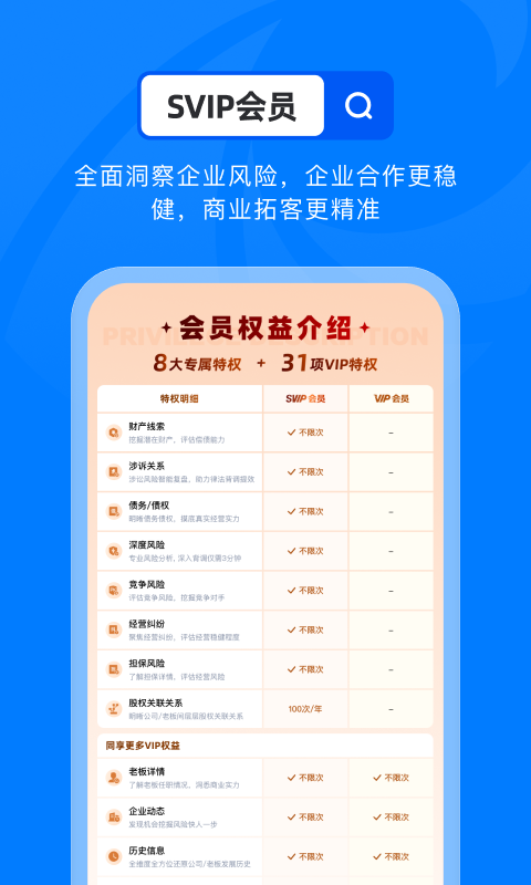 天眼查信用查询app