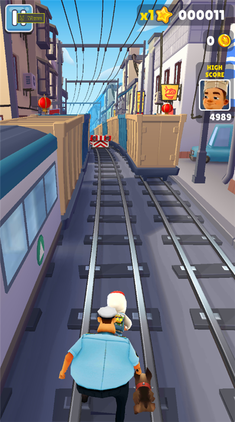 地铁跑酷狗子视角版