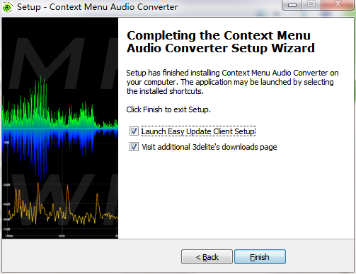 Context Menu Audio Converter