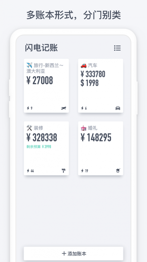 闪电记账app