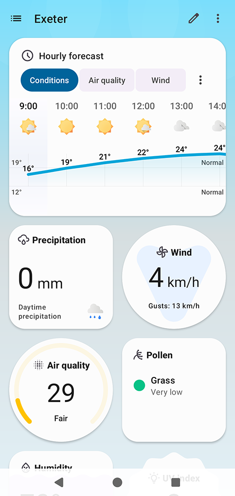 Breezy Weather微风天气预报
