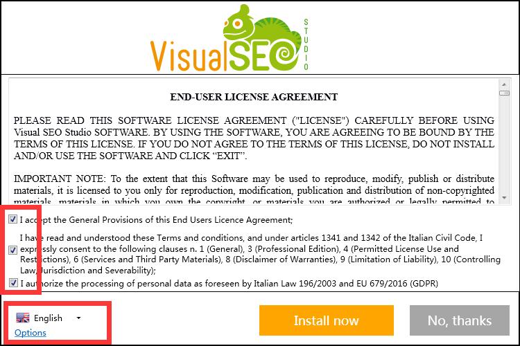 Visual SEO Studio