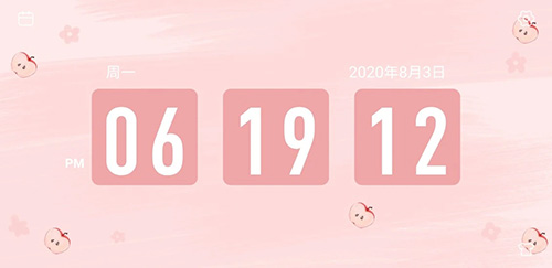 极简翻页时钟手机版