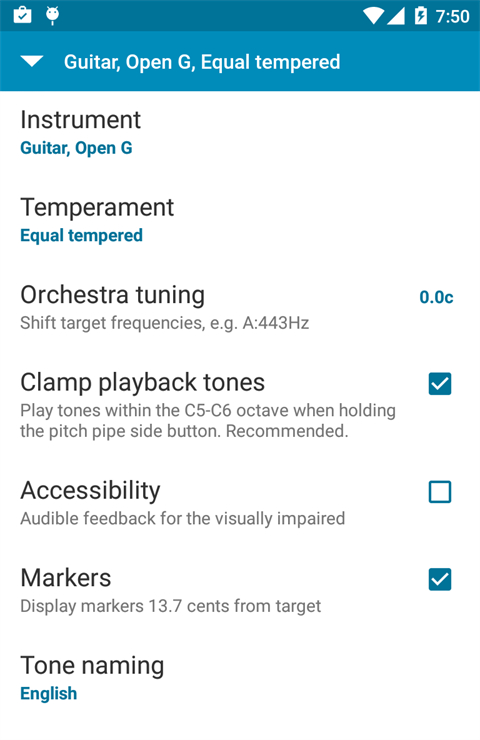 gstrings调音器app