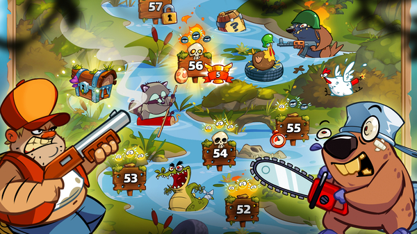 沼泽激战2最新版(Swamp Attack 2)