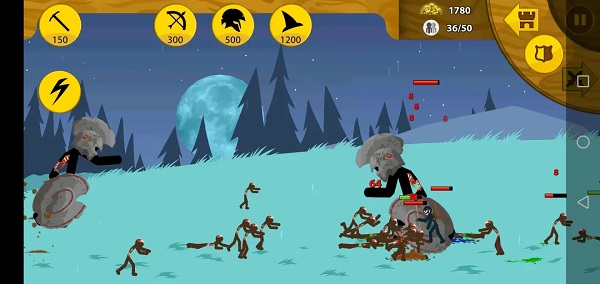 火柴人战争遗产僵尸版