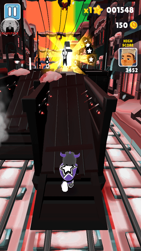 地铁跑酷大蛇张冰焯版