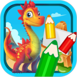 宝宝恐龙涂色本官方版