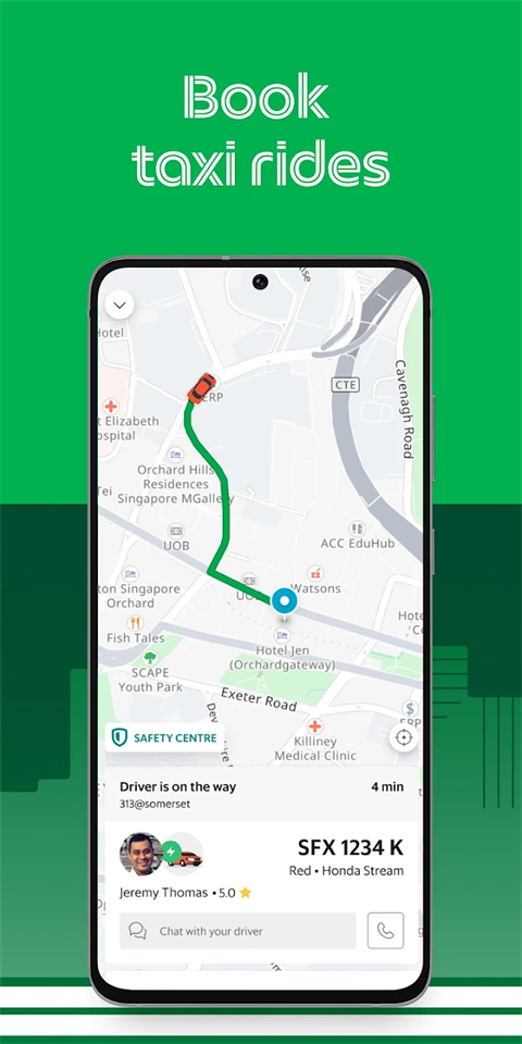Grab打车app