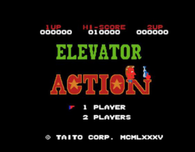 电梯大战(经典动作)