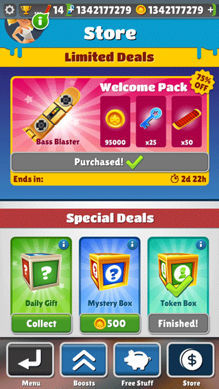 地铁跑酷星空版