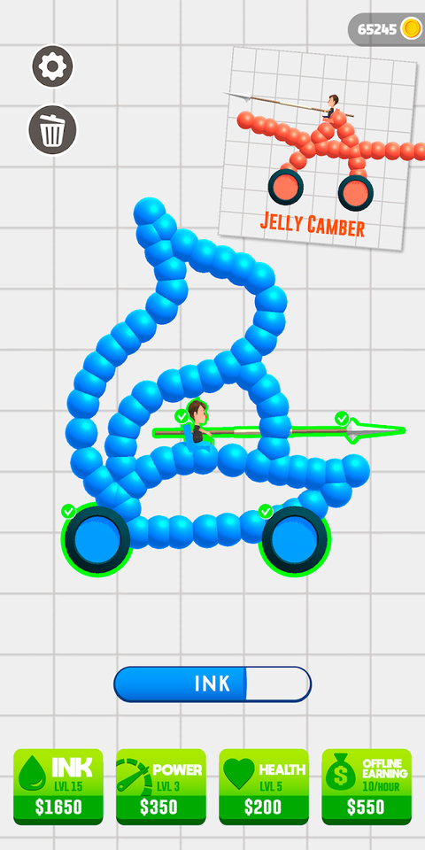Draw Joust游戏(画车对决)