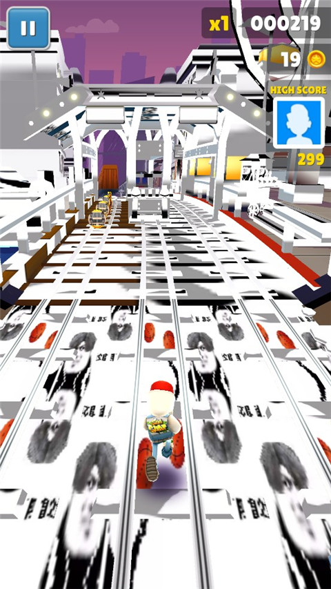 地铁跑酷蔡徐坤金币魔改版