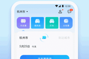 汽车票app
