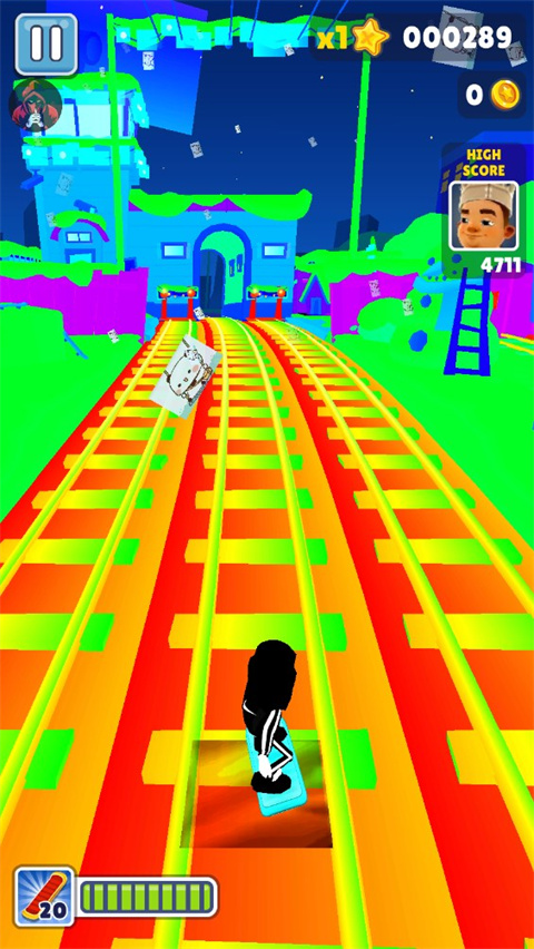 地铁跑酷爆破版