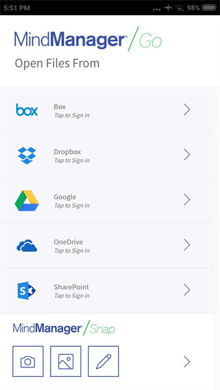 MindManager Go移动端配套app