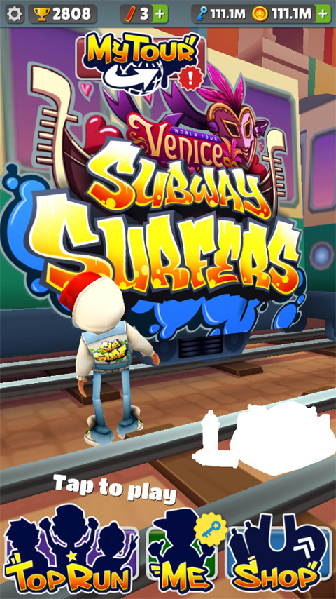 地铁跑酷盲跑版